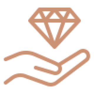 diamond care icon